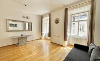 ZENTRALE TEILMÖBLIERTE 2 ZIMMER NAHE KÄRNTNER STRASSE