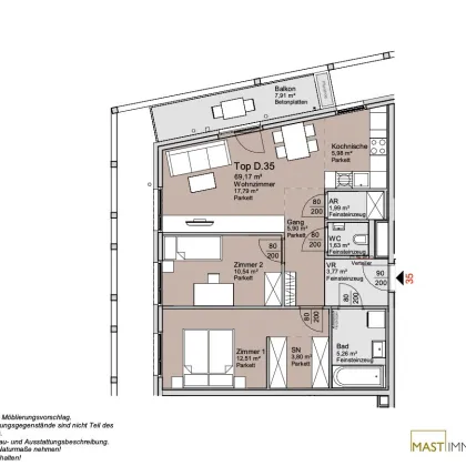 *An der Schanze* 3-Zimmer Wohnung mit 8 qm Balkon! - Bild 3