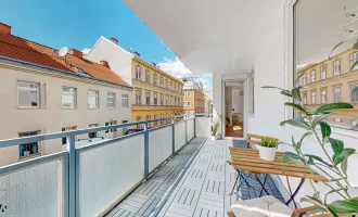 SONNIGE 3-ZIMMERWOHNUNG MIT 10 m² LOGGIA | NEU SANIERT