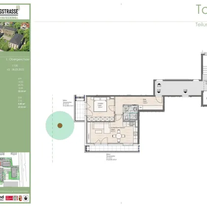 Frühlingstraße 30: 2-Zimmer-Wohnung im 1.OG, Top 3.09 - Bild 2