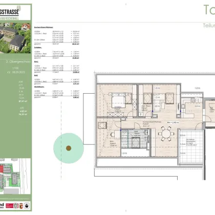 Frühlingstraße 30: 2-Zimmer-Dachgeschosswohnung, Top 3.14 - Bild 2