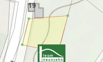 NEUER PREIS. Baugrund mit ca. 850m2, in wunderschöner ERHÖHTER Lage.