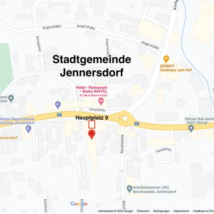 Gewerbefläche am Hauptplatz der Stadtgemeinde Jennersdorf - Bild 2