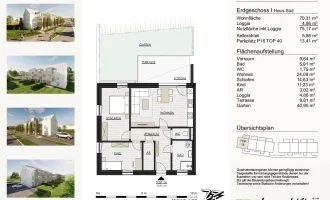 GRÜNE ALLEE GALLNEUKIRCHEN - 2 und 3-Zimmer Wohnungen, 55-70m² NEUBAU ERSTBEZUG