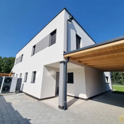 LETZTES DOPPELHAUS MIT AUSSTATTUNGS-PLUS! 5 ZIMMER WIENERBERGER ZIEGELHAUS MIT KELLER, BALKON, TERRASSE NAHE KORNEUBURG. EXZELLENTE AUSSTATTUNG! - Bild 2