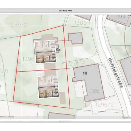 Charmante Doppelhaushälfte in Wolfurt: Erstbezug, 4,5 Zimmer, Garten, Terrasse, 1x Stellplatz  - mit min. 120.000,- Wohnbauförderung! ( Haus A - Links) - Bild 2