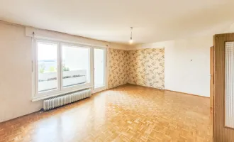 Neuer Preis! PROVISIONSFREI VOM EIGENTÜMER! SÜD-LOGGIA! FERNSICHT 3/4-ZIMMER WOHNUNG MIT TERRASSE NÄHE STEINHOFGRÜNDE!