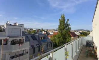 Wunderschöne möblierte 2-Zimmer Dachgeschosswohnung mit großzügiger Terasse und Kahlenbergblick!