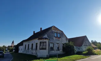 Bauernhaus - Nähe Stift Geras:  sanierungsbedürftig, mit Garten, ideal für individuelle Gestaltung und Nutzung