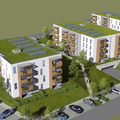 Erstbezug in Hagenberg: Moderne 2-Zimmer-Wohnung mit Balkon, Lift und Tiefgaragenabstellplatz - Barrierefrei! - Fertigstellung 2026 - Bild 2