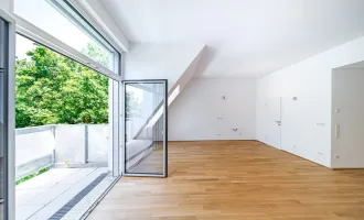 XXL Dachgeschoßwohnung mit Blick bis zum Kahlenberg!