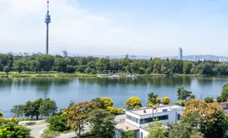 Direkt an der Alten Donau - Traumhaus mit dem wohl atemberaubendsten Ausblick der Stadt