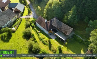 Bauernhaus in idyllischer Lage am Waldesrand