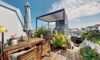 25m² Dachterrasse - Helle DG Maisonette