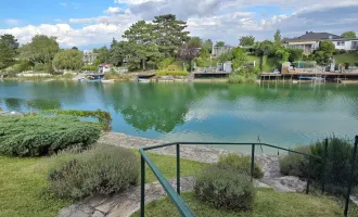 Sommerdomizil am Donau-oder-Kanal mit eigenem Wasserzugang!