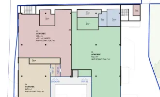 NEUE vielseitiges Gewerbeobjekt I ca. 267 bis 1.200 m² I 194 Parkplätze I beste Frequenzlage in St. Pölten