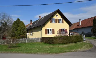 Ein Traum für Naturliebhaber! Idyllisches Landgrundstück samt Wohnhaus und Wirtschaftsgebäude auf insgesamt 3.600 m² Grundstücksfläche in Sicheldorf/Bad Radkersburg!