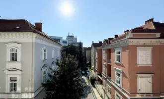 Exklusive Altbauwohnung mit unverbaubarem Blick und erstklassiger Lage gegenüber der Alten TU