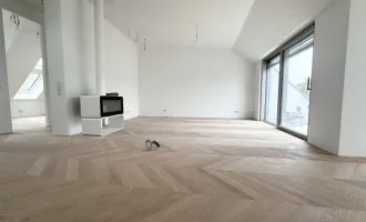 PROVISIONSFREI bis Ende Nov ! Exklusive Dachgeschosswohnung mit 360Grad Blick über Wien in 1130 !