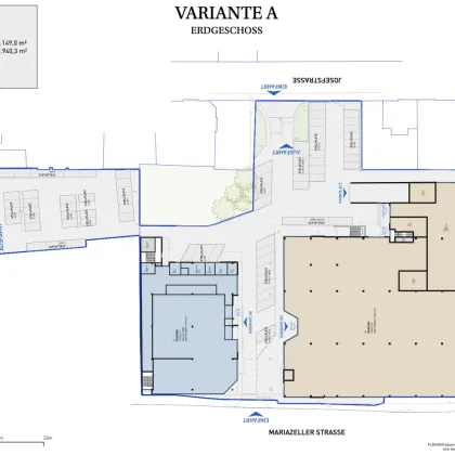 Fitnessstudio I Geschäftsfläche I Büros I ab ca. 600 bis ca. 3.000 m² I 194 Parkplätze I beste Frequenzlage in St. Pölten - Bild 3