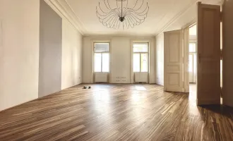 Altbauwohnung mit Balkon im beeindruckendem Haus in Top Lage- U3 und zukünftige Station Kirchengasse fußläufig erreichbar!