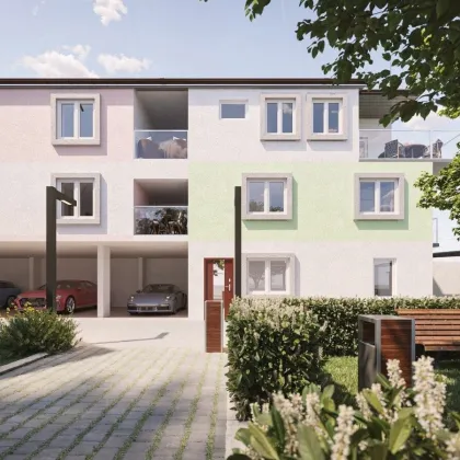 Elegante Dachgeschosswohnung mit Loggia in feiner, "privater" Anlage - Neubau - Erstbezug! PROVISIONSFREI - Bild 2