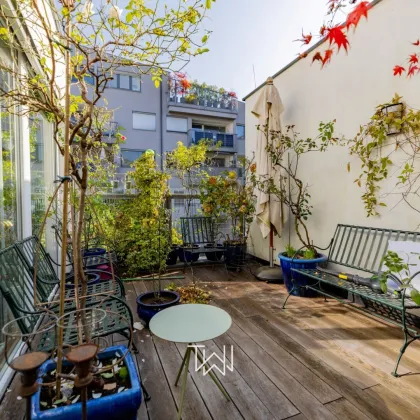 Helle 3-Zimmer-Maisonettewohnung mit großer sonniger Terrasse | Ruhige Oase in Innenstadt-Nähe! - Bild 2