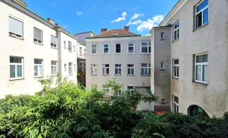 Singles aufgepasst! Teilrenovierte 2-Zimmer-Wohnung in angenehmer Ruhelage nächst Elterleinplatz