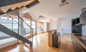 ab sofort: praktisch aufgeteilte 3 Zimmer Maisonette Wohnung // Dachgeschoss // 2 Terrassen // Kaiserstraße nähe U6