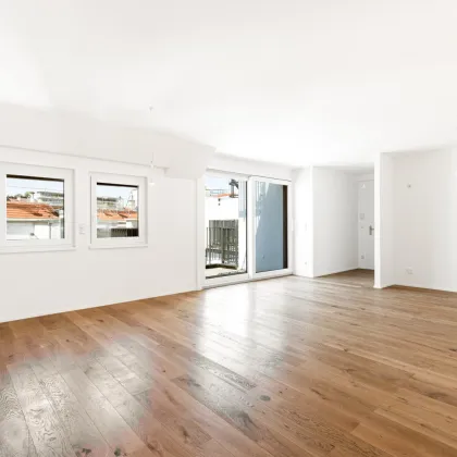 3 ZIMMER NEUBAUWOHNUNG IM 1. DACHGESCHOSS MIT BALKON II CA. 41 m² WOHNKÜCHE II ERSTBEZUG II NÄHE SIEBENBRUNNENPLATZ II - Bild 2