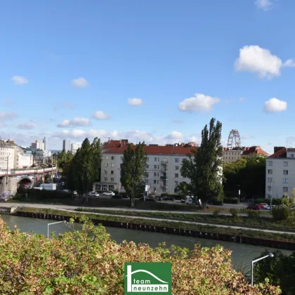 Stadtwohnung in Bestlage: Nähe Urania, Wien Mitte und Prater - 3.Zimmer-Traum mit Balkon und Donaukanal-Blick - Bild 3