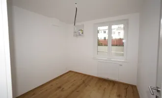 43 m² im Erstbezug: Wohnküche, Schlafzimmer, Bad und extra WC - alles erstklassig ausgestattet!