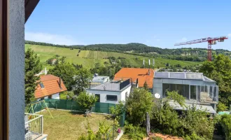 Traumhaftes Grundstück mit idyllischem Blick über Wiens Weinberge