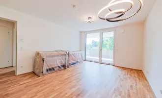 Exklusive ERSTBEZUG-Wohnung mit Traumloggia und Grünblick I Garage | Bahnhof Schwechat I Golfclub Schwechat