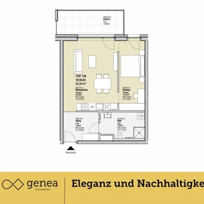 Luxuriöse Wohnräume in Reininghaus | Provisionsfrei | Esplanade 7 - Bild 2