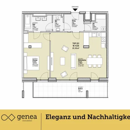 Ihr elegantes Zuhause in Reininghaus | Provisionsfrei | Esplanade 7 - Bild 2