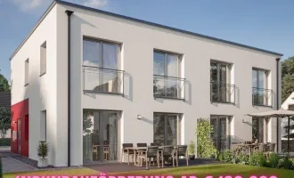 Traumhaftes Doppelhaus in Götzis - Erstbezug mit Garten, Terrasse & modernster Ausstattung für 672.725 €! mit min. 120.000 Wohnbauförderung ( Haus A Links)