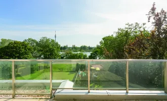 ---MÜHLSCHÜTTELGASSE---DG-WOHNUNG MIT 3 TERRASSEN UND BLICK AUF DIE ALTE DONAU---