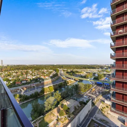 Leben im besten Hochhaus der Welt | Triiiple Tower | Rooftop-Pool | 15. Stock | Moderne 2-Zimmer Wohnung mit Balkon - Bild 3