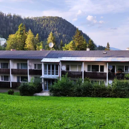 Terrasse mit Blick ins Grüne! Gemütliche Wohnung am Semmering zu verkaufen! - Bild 2