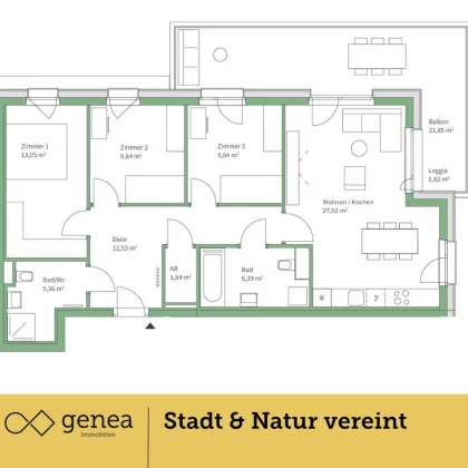 Provisionsfrei | Exklusive Wohnungen im autofreien Viertel Jakomini Verde - Bild 2