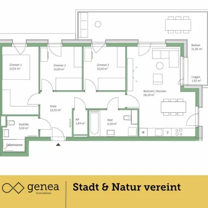 Provisionsfrei | Exklusive Wohneinheiten in Jakomini Verde Haus K | Komfort trifft Natur - Bild 2