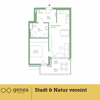 Ruhiges Wohnen im Jakomini Verde Haus K | Provisionsfrei | Ihr neues Zuhause wartet - Bild 2