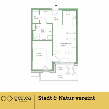 Jakomini Verde Haus K | Provisionsfrei | Wohnen in urbaner Oase mit Komfort - Bild 2