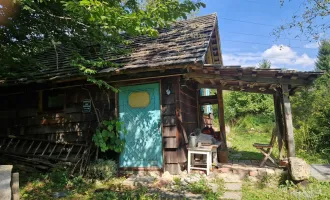 Baugrundstück mit Holzhütte in Steinhaus am Semmering