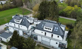 Direkt am oberen Mühlwasser! ERSTBEZUG Maisonette-Dachgeschosswohnung I ANLEGERPREIS I Gemeinschaftsgarten I Klimatisiert I Neubauprojekt I Lift I Garagenstellplatz