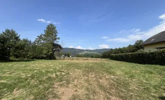 Reizender Ausblick, gute Lage  - ein tolles Grundstück im schönen Kärnten