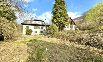 Exklusives Anwesen mit Villa und Badehaus in idyllischer Grünlage am Weidlingbach | Sanierungsbedürftig