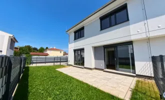 Erstbezug - Vollunterkellertes Doppelhaus in Aspern