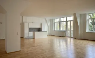 Tolles Büro mit Loftcharakter, viel Tageslicht und großer Terrasse mit Grünblick - Einmalige Gelegenheit im 5. Bezirk in zentraler Lage!